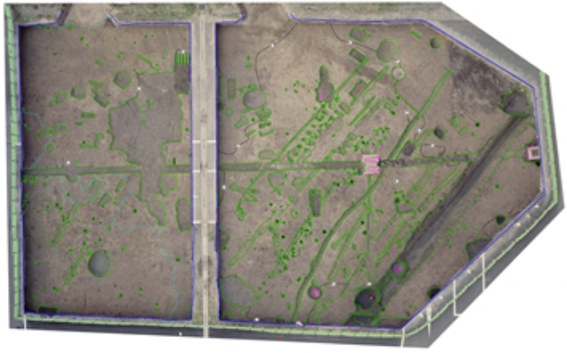 オルソ―画像　1/20の精度から制作可能。