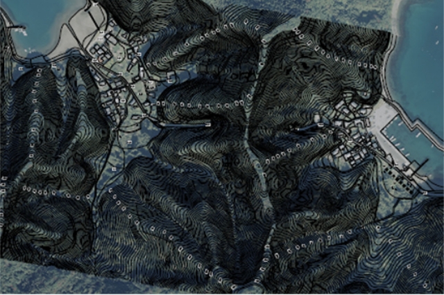 1/2500・1/1000・1/500の縮尺精度まで制作可能。